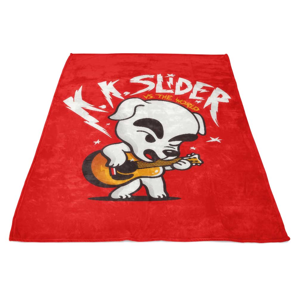 KK vs. The World: High - Quality Polyester Fleece Blanket for Cosy Moments