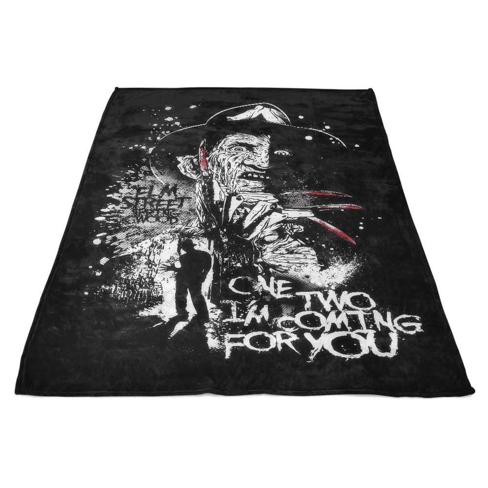 One, Two Branded Fleece Blanket for Cozy Comfort