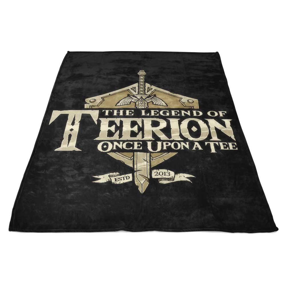 The Enchanting Legend of Teerion - Premium Polyester Fleece Blanket
