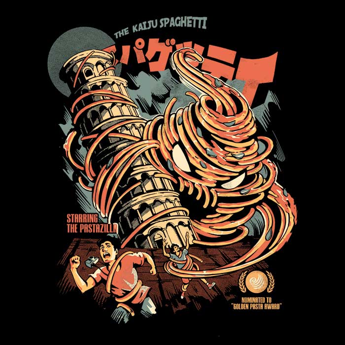 The Kaiju Spaghetti Fleece Blanket - A Super Soft and Plush Cosy Blanket