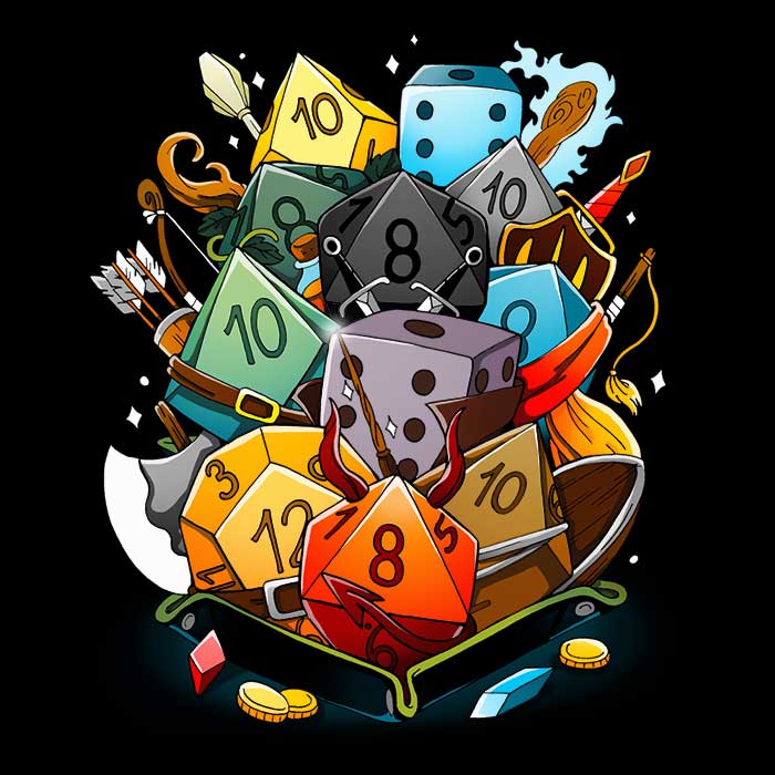 Ultra-Soft Fleece Blanket as a Dice Holder