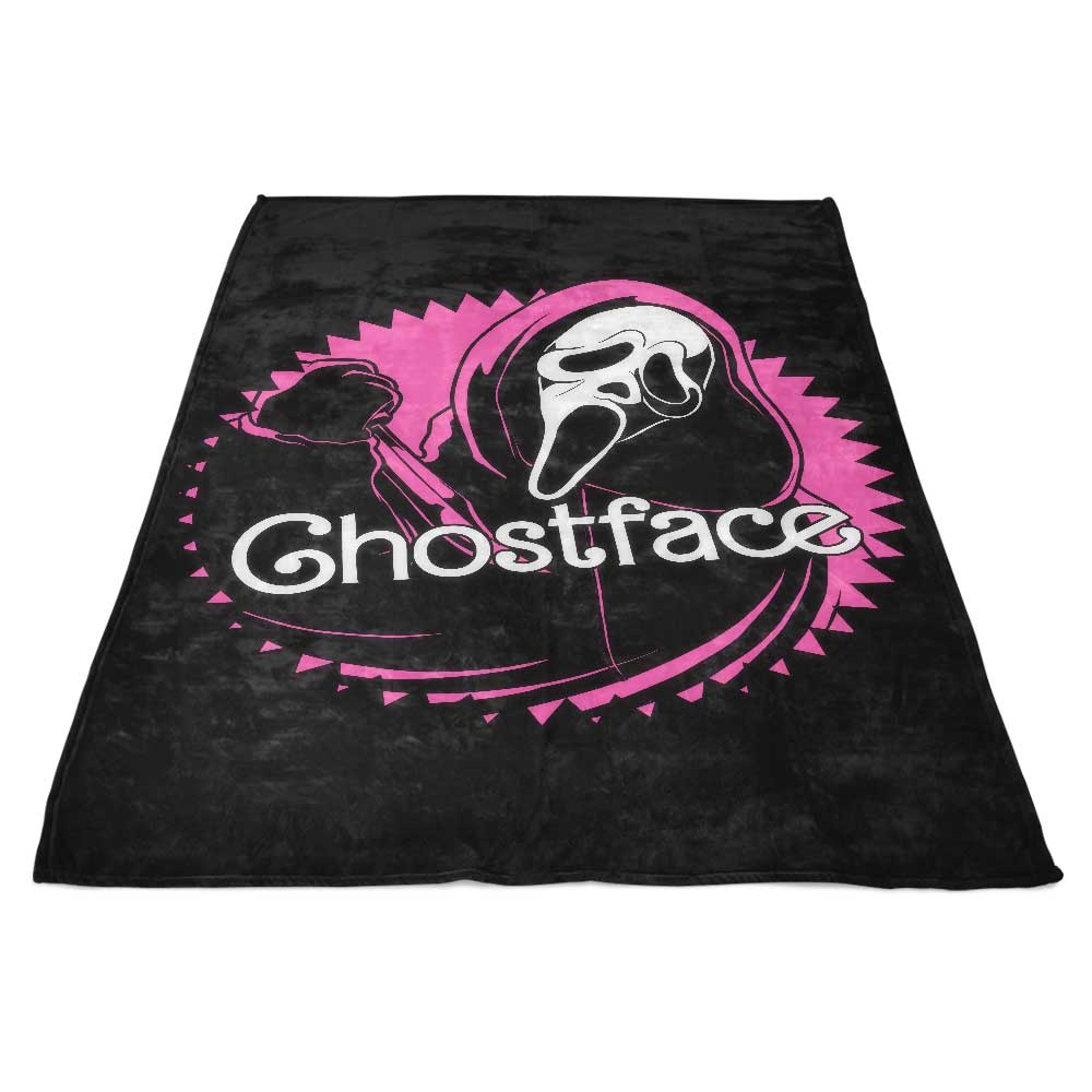 Ultra - Soft Malibu Ghost Pattern Fleece Blanket