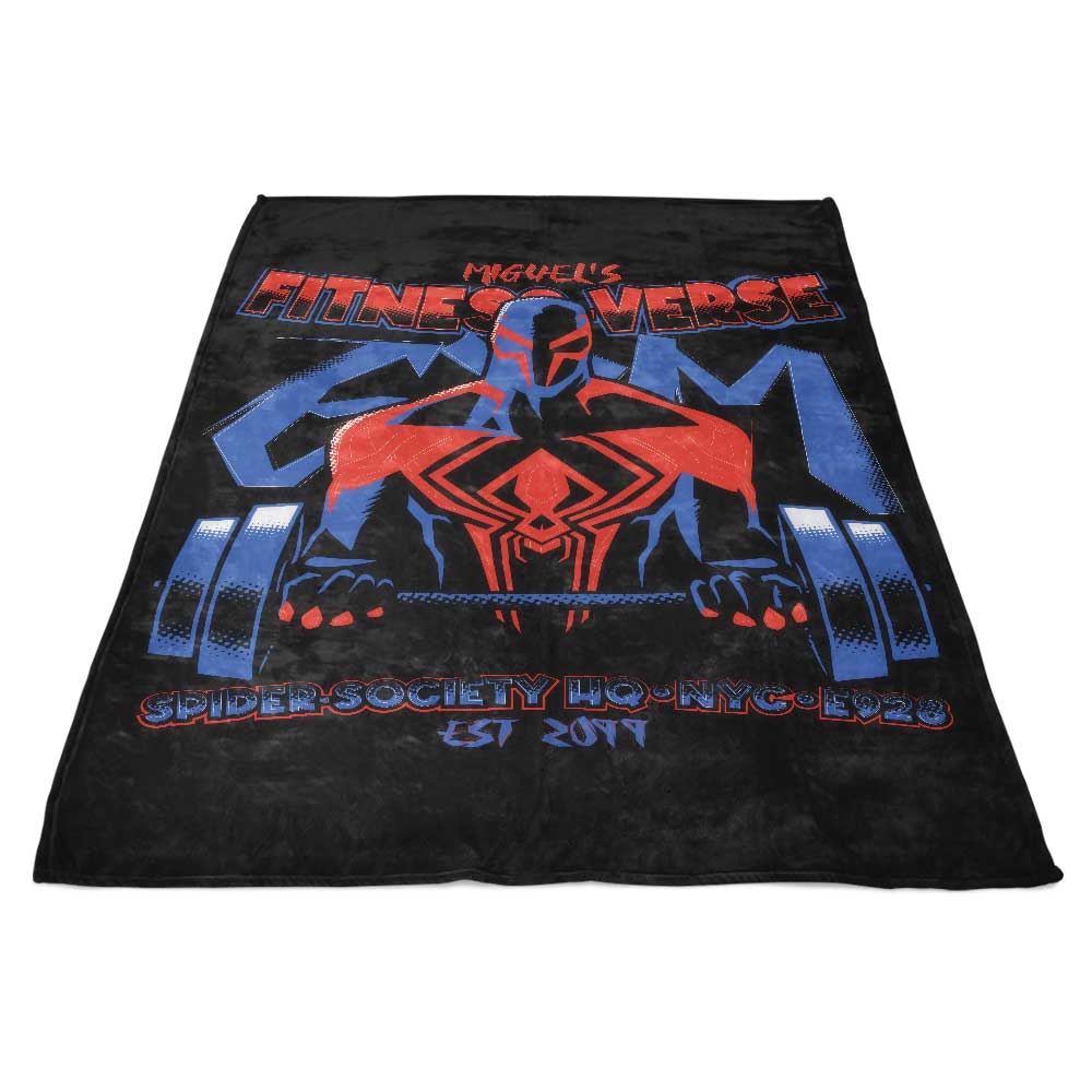 Miguel's Fitness Verse Premium Fleece Blanket for Ultimate Comfort