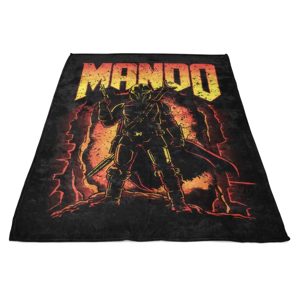Olipop's Mandoom - Premium Polyester Fleece Blanket for Cosy Comfort