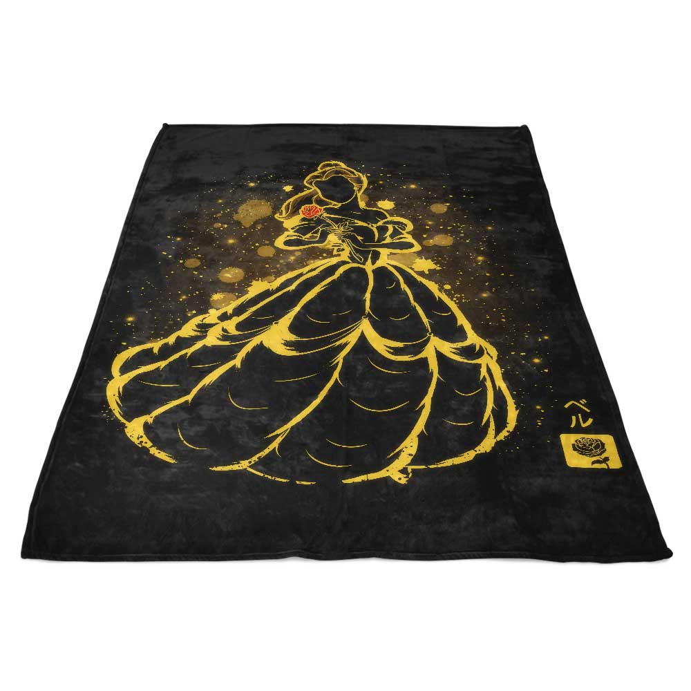 The Enchanting Village Princess Fleece Blanket - Cozy and Soft