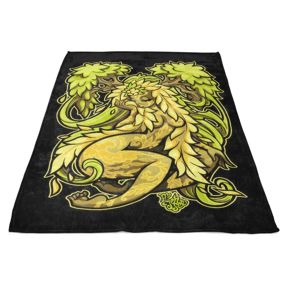 Super Soft Virgo-themed Polyester Fleece Blanket