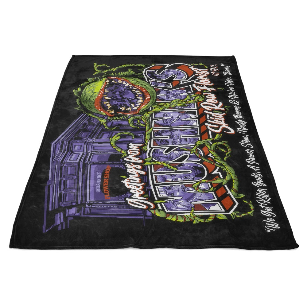 Incredibly Soft Fleece Blanket Featuring 'We Got Killer Buds' Design