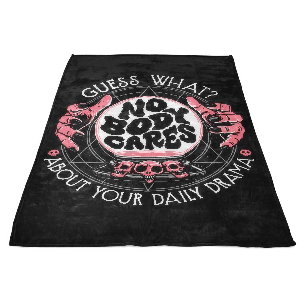 Cozy USA-Made Daily Drama 100% Polyester Fleece Blanket