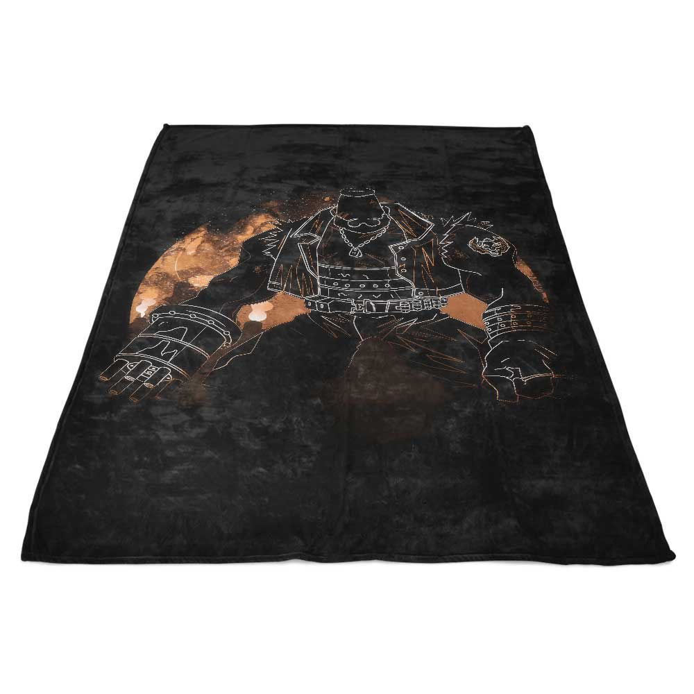 Ultra-Soft Catastrophe Orb Fleece Blanket by Donnie Illustrations