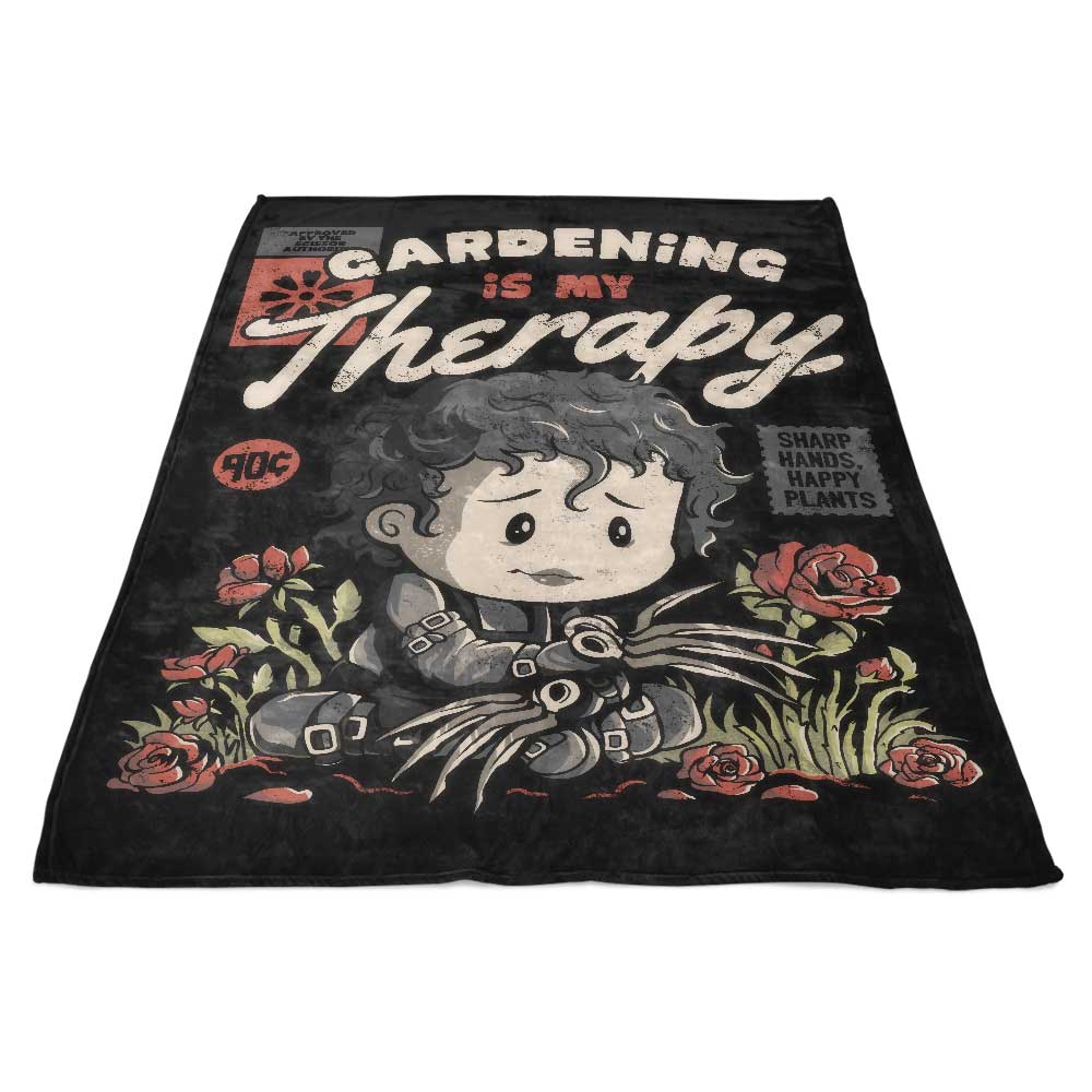 Ultra - Soft Gardening Therapy Fleece Blanket by Edu.ely