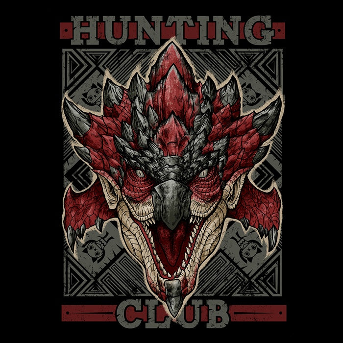 Adam Works' Hunting Club Alt Rathalos Fleece Blanket