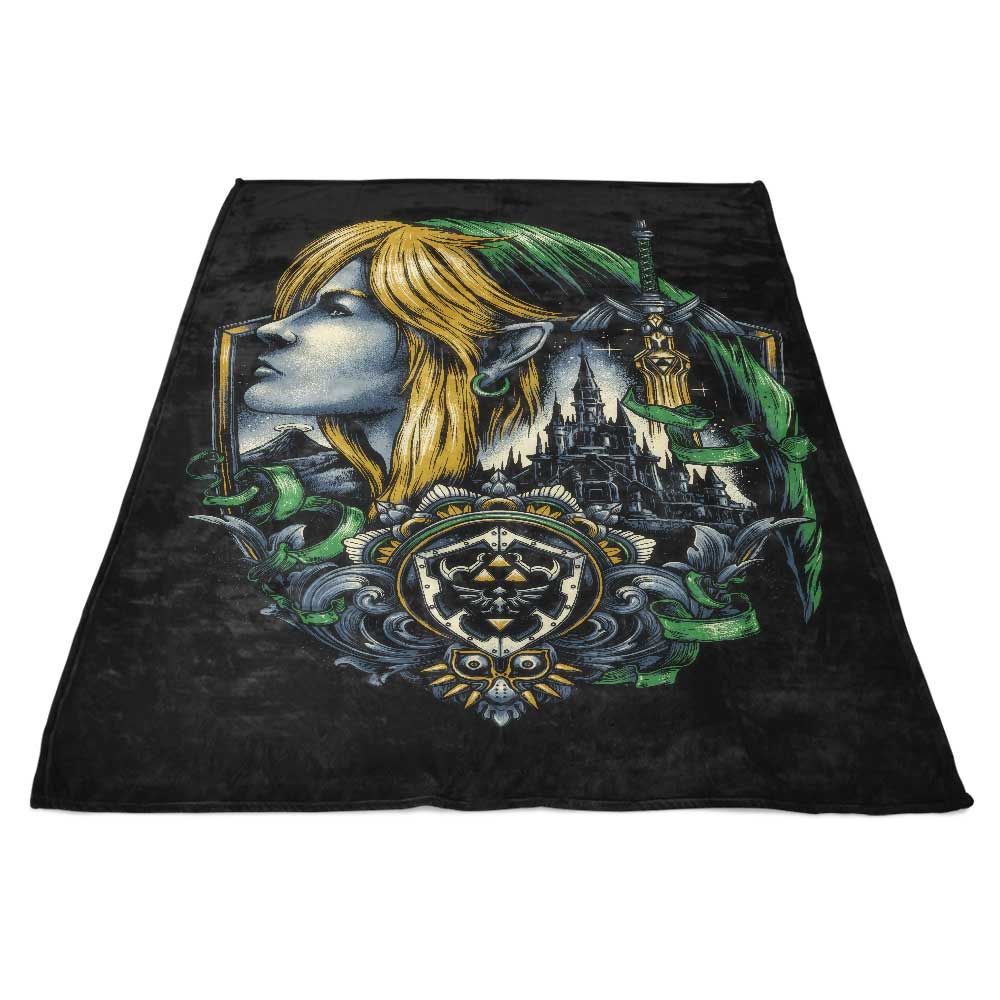 Legendary Emblem Fleece Blanket - A Cosy and Comfortable Home Decoration Item