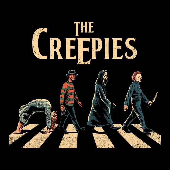 Gleydson Art's Spooky Fleece Blanket - The Creepies