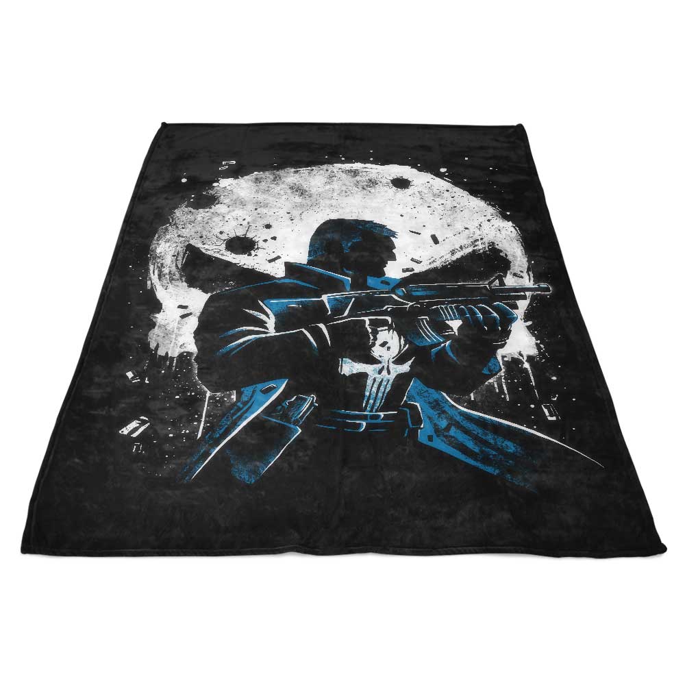 Alemaglia's Punish Crime Design Fleece Blanket for Comfort and Style
