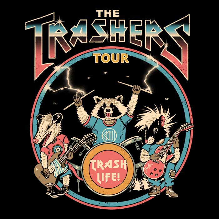 The Trashers Tour Branded Fleece Blanket for Comfortable Use