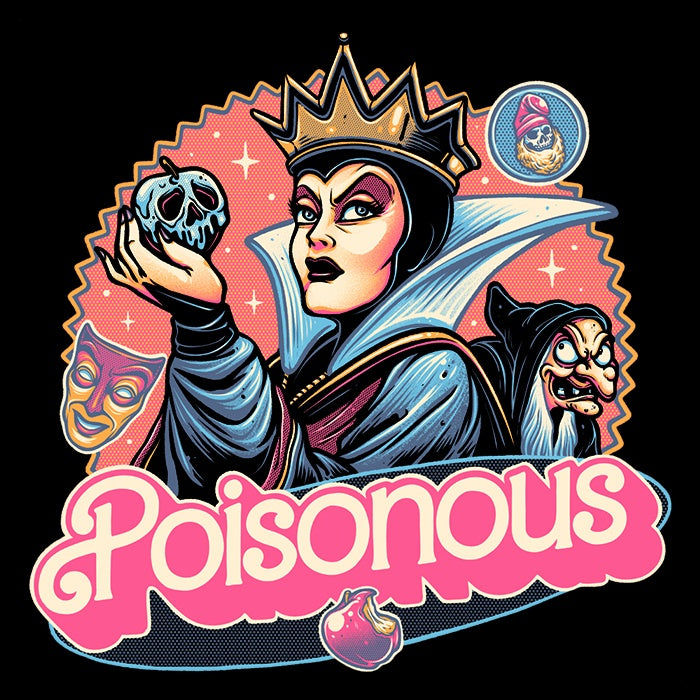 Poisonous Queen Luxury Fleece Throw Blanket
