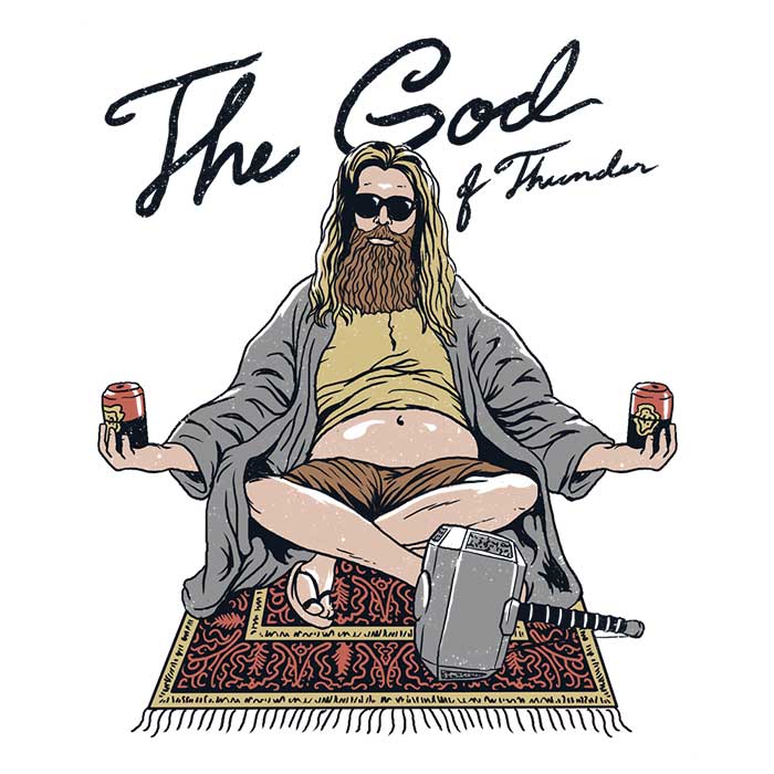 Thor Lebowski Fleece Blanket - Cozy and Soft Plush Blanket