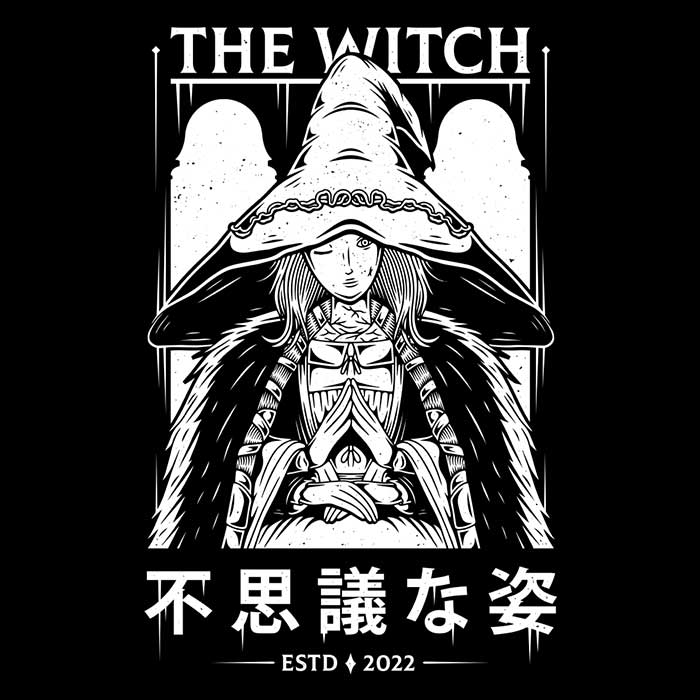 Elden Witch Themed High - Quality Polyester Fleece Blanket