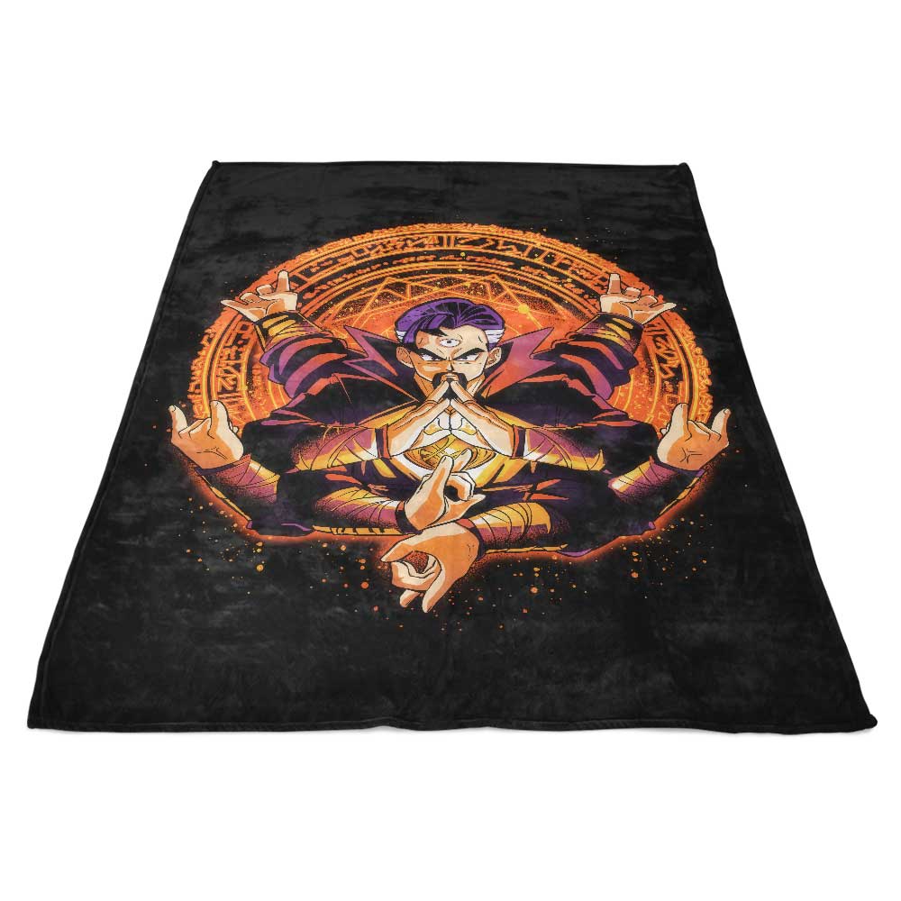 Ultra-Soft Tri Beam Strange Fleece Blanket from Alemaglia