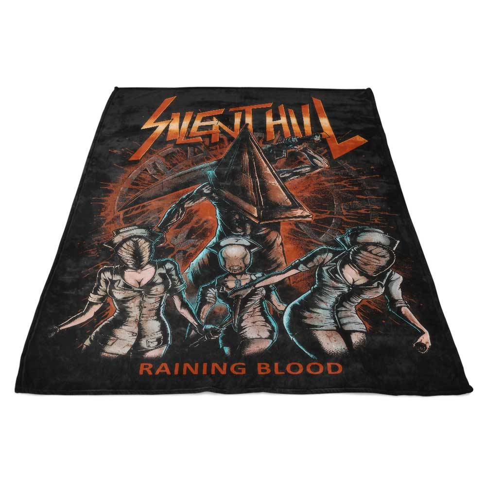 Dracula Byte's Raining Blood Super-Soft Fleece Blanket