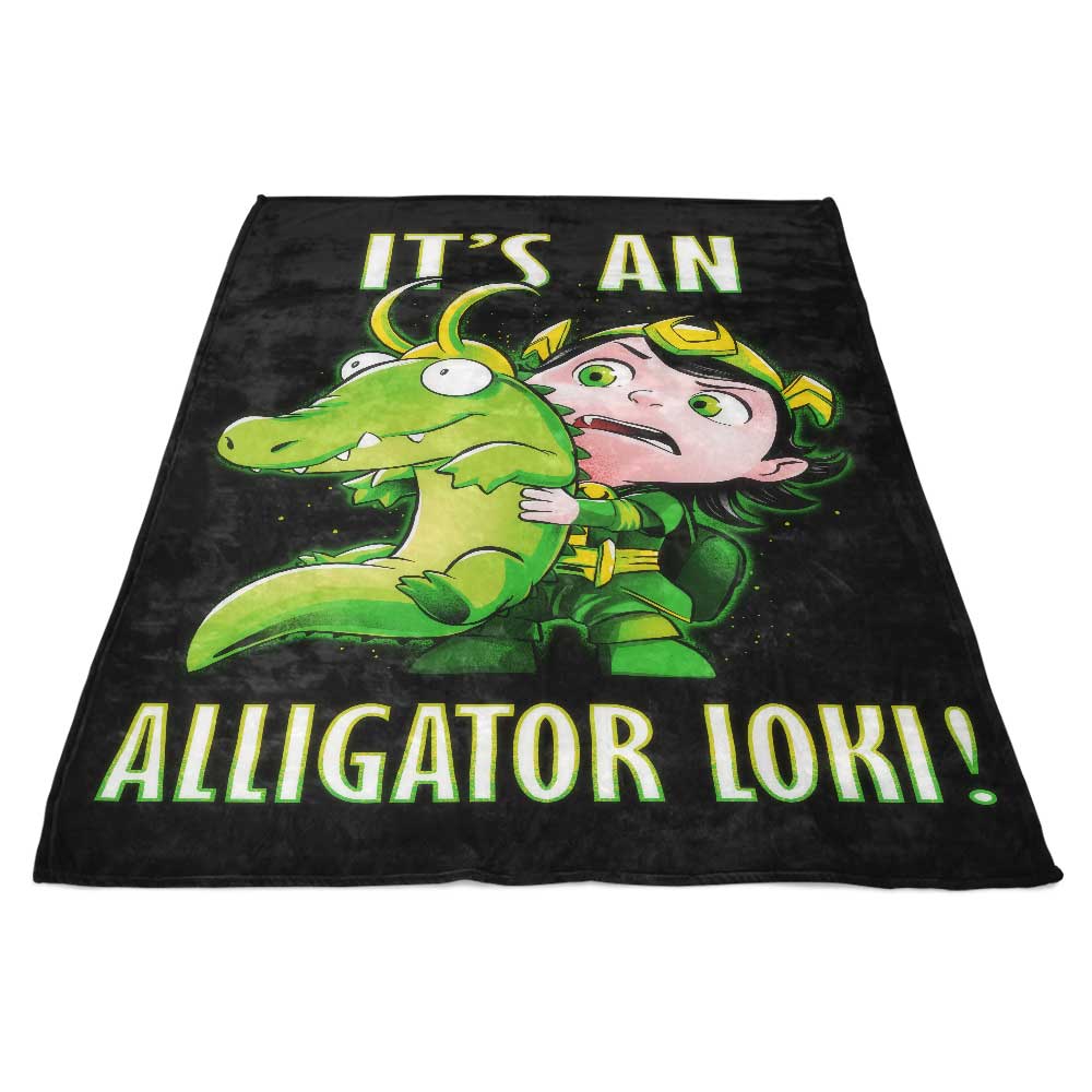 Alemaglia's Soft Fleece Alligator - Inspired Blanket