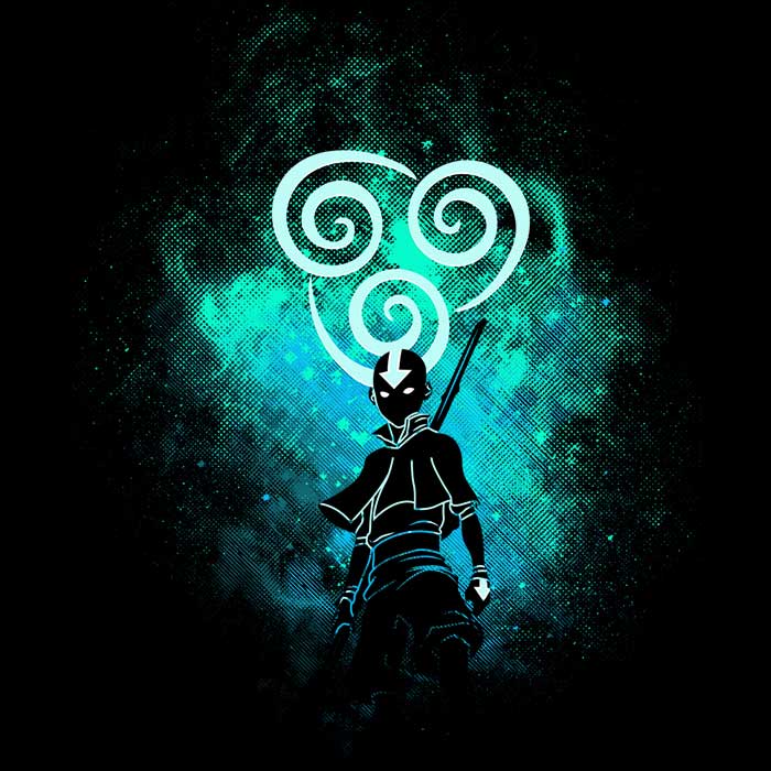 Ultra-Soft Donnie Illustrations Air Bender Art Fleece Blanket