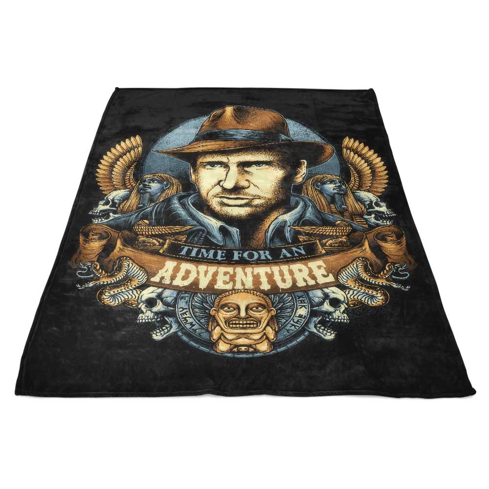 Embark on an Adventure with Our Ultra - Soft Fleece Blanket