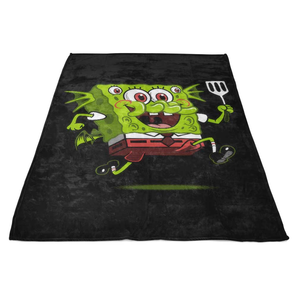 Elder Gods Squarepants Themed Super - Soft Fleece Blanket by Nemons