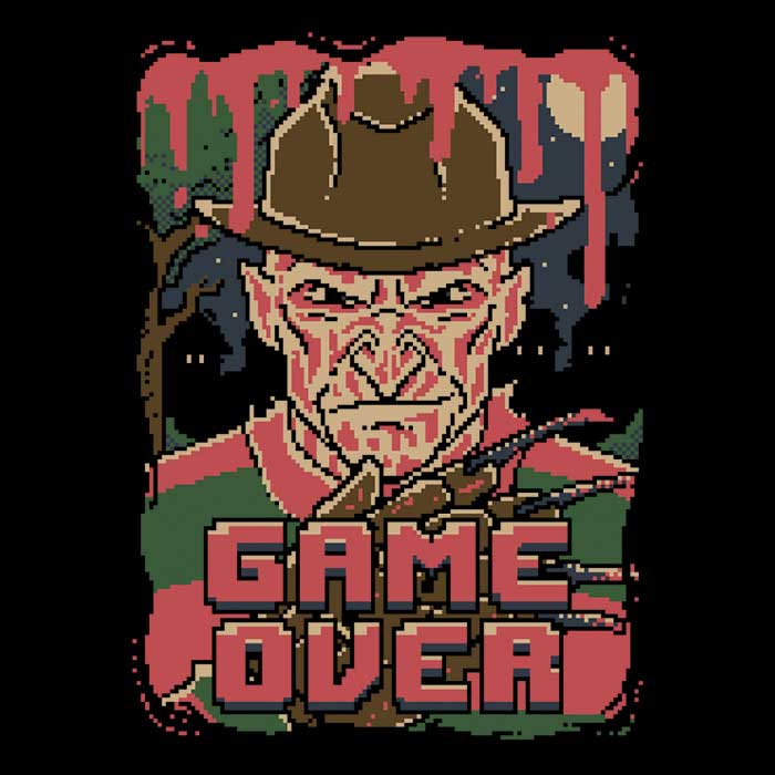 Ultra-Soft Pixel Nightmare Fleece Blanket - USA Crafted