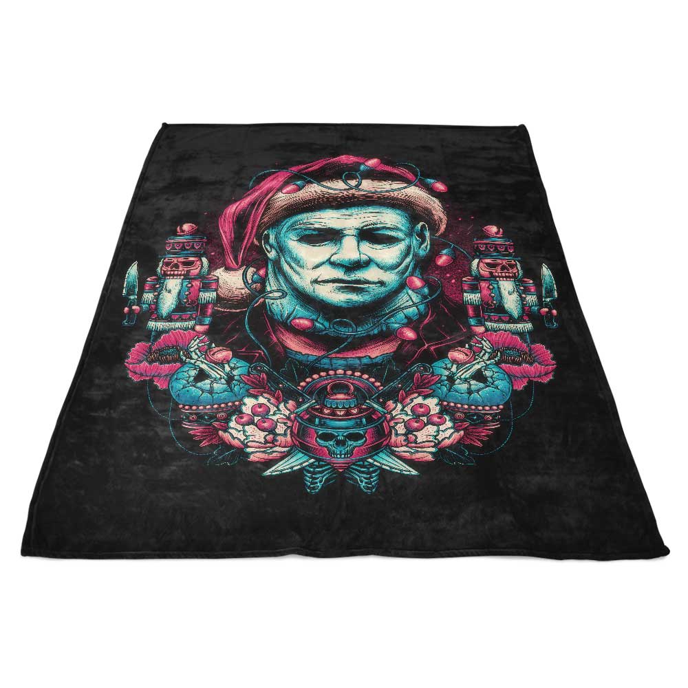 Cozy Fleece Blanket for Holidays at Haddonfield