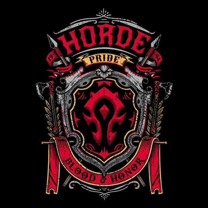 Ultra-Soft Horde Pride Fleece Blanket for Cosy Comfort