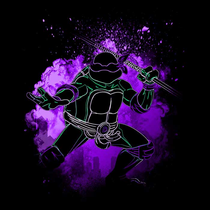 Ultra - Soft Purple Soul Fleece Blanket from Donnie Illustrations