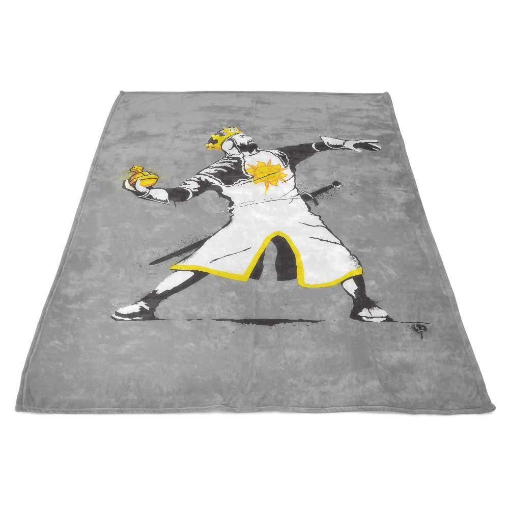 Ultra - Soft Banksy Python 1 - 2 - 5 Fleece Blanket Made in USA