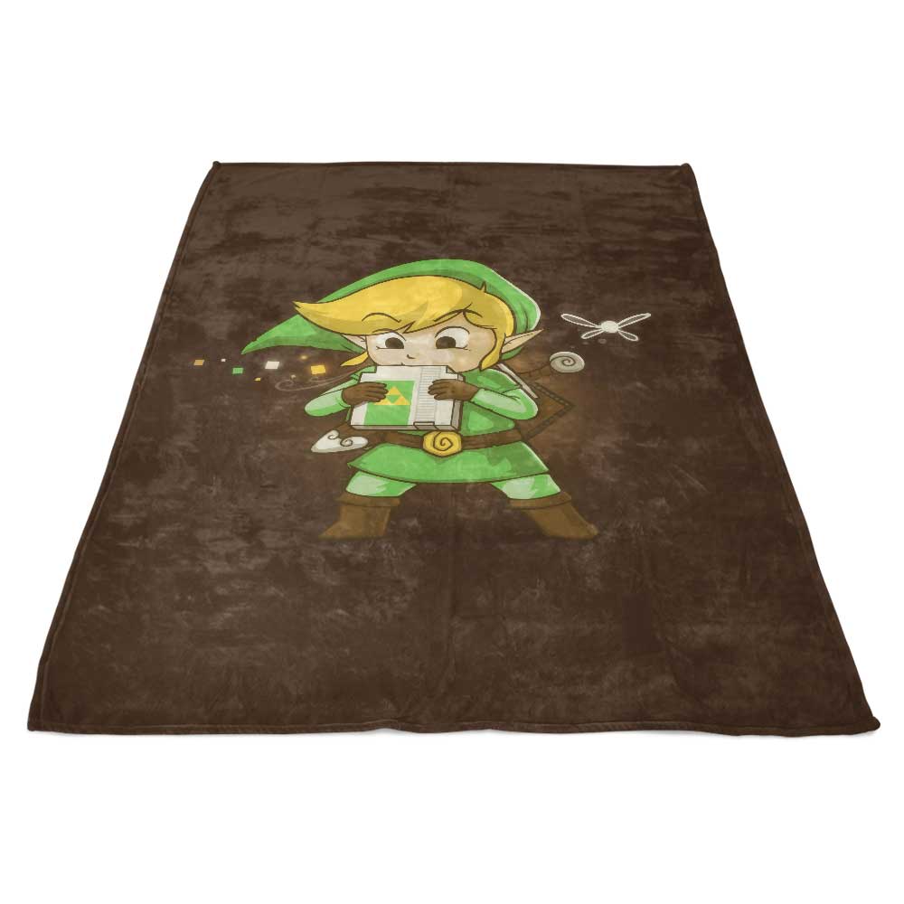 Naolito's Blowing Bits Style Fleece Blanket for Cozy Moments