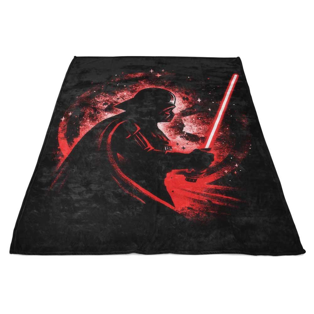 The Enigmatic Power of the Dark Side - Cosy Fleece Blanket for Ultimate Comfort