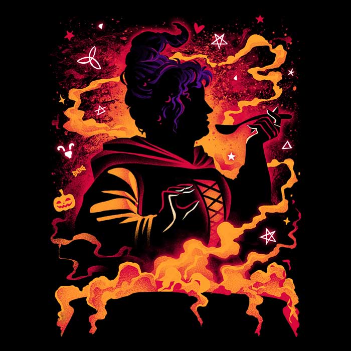 Cozy Fleece Blanket Featuring the Devouring Witch