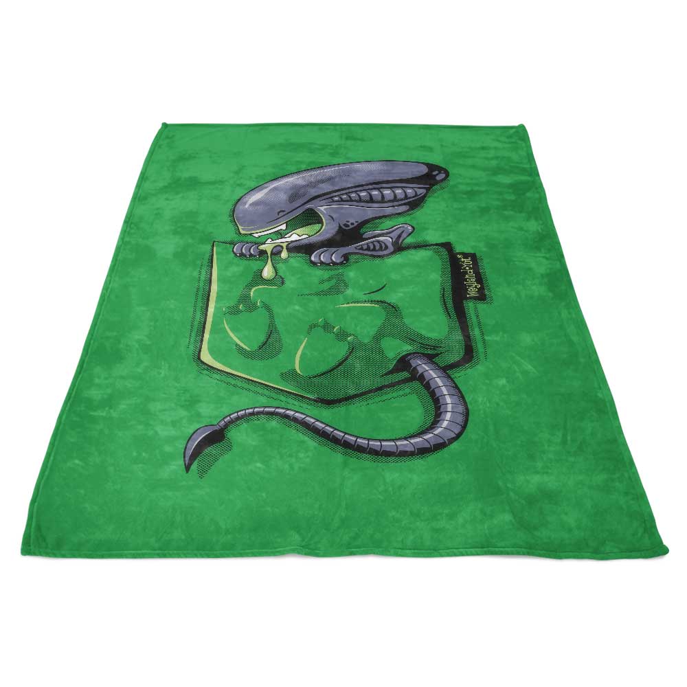 Ultra-Soft Xeno Pocket Fleece Blanket by Victorsbeard