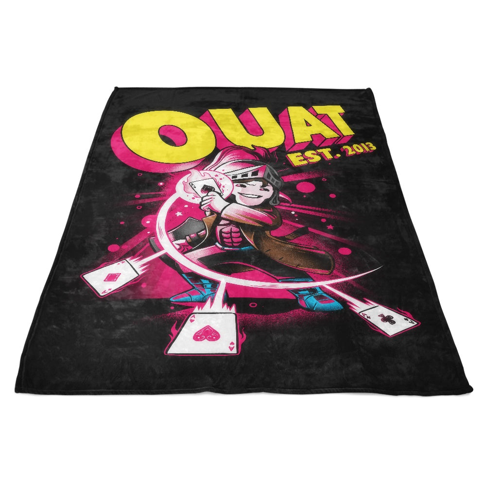 Soft and Warm Kinetic Teerion Fleece Blanket