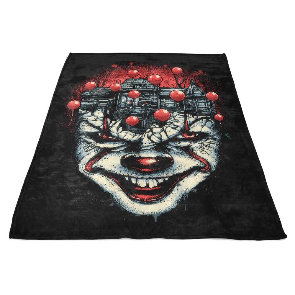 Red Balloons-themed Cozy Fleece Blanket for Ultimate Comfort