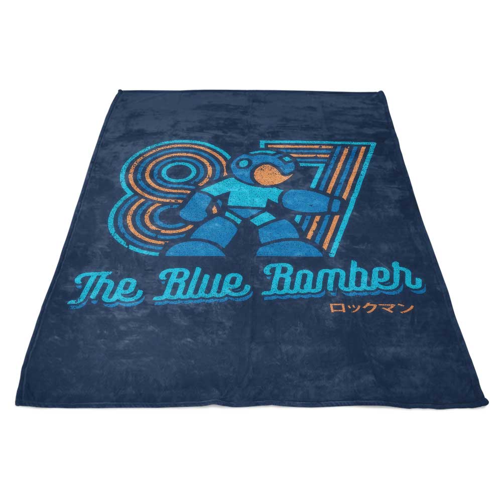 Classic Vintage Bomber Inspired Polyester Fleece Blanket