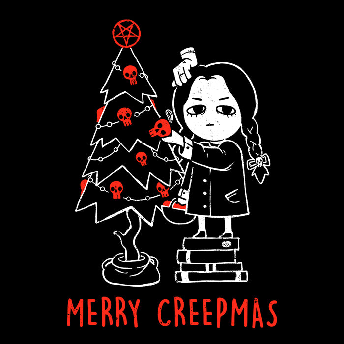 Spooky and Merry Creepmas-themed Fleece Blanket for Cozy Moments