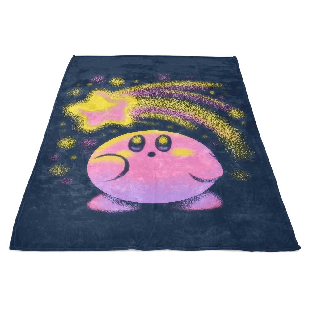 Cozy USA-Made Fleece Blanket - Looking at the Stars Design