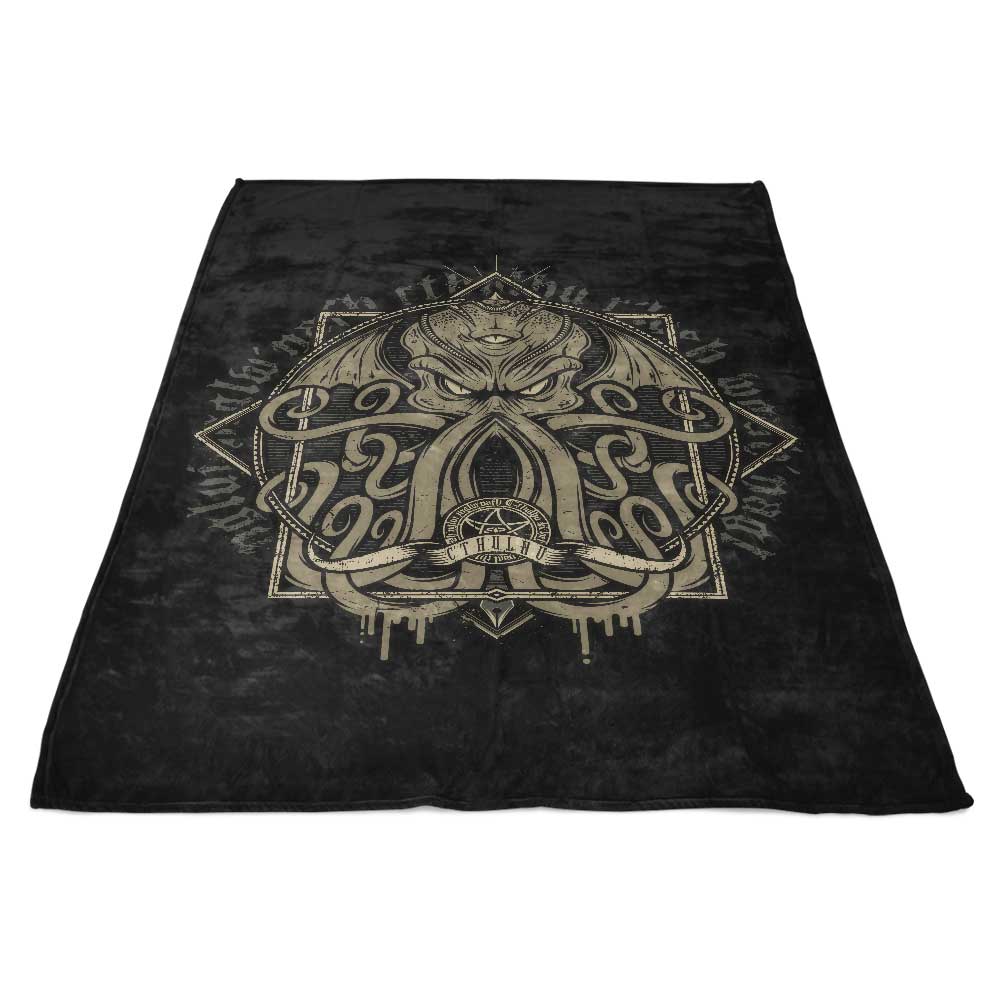 Cthulhumicon-themed Ultra-Soft Fleece Blanket by StudioM6