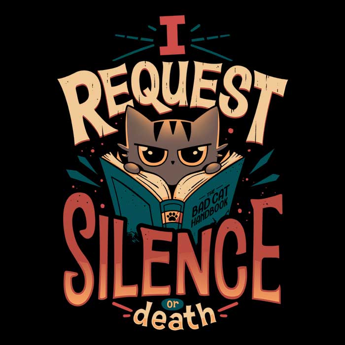 Snouleaf's 'I Request Silence' Comfortable Fleece Blanket for Cozy Moments