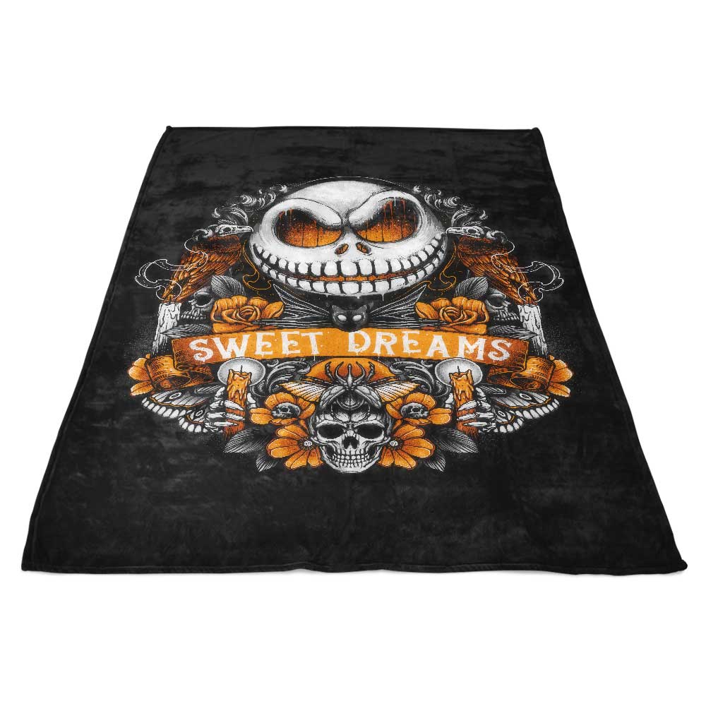 Nightmare Symbol - Cozy Fleece Blanket for Ultimate Comfort