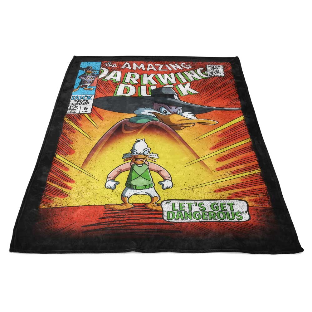 Let's Get Dangerous! High - Quality Polyester Fleece Blanket Inspired by Firebeard