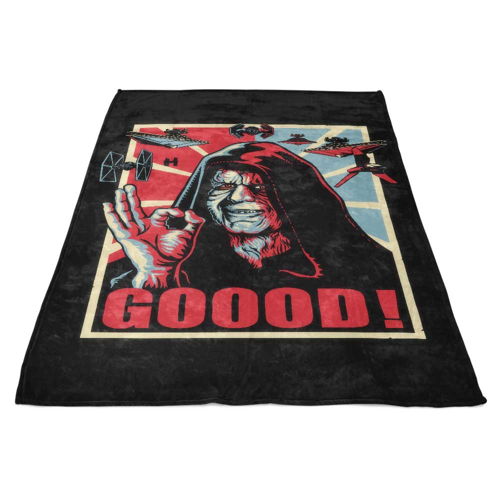 Ultra-Soft DAObiwan Fleece Blanket with One-Sided Print