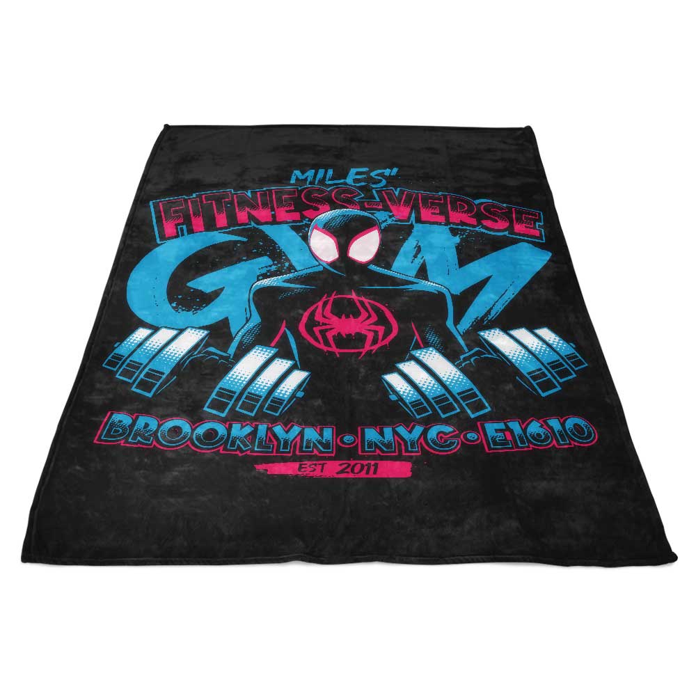 Miles' Fitness Verse Cosy Fleece Blanket for Ultimate Comfort