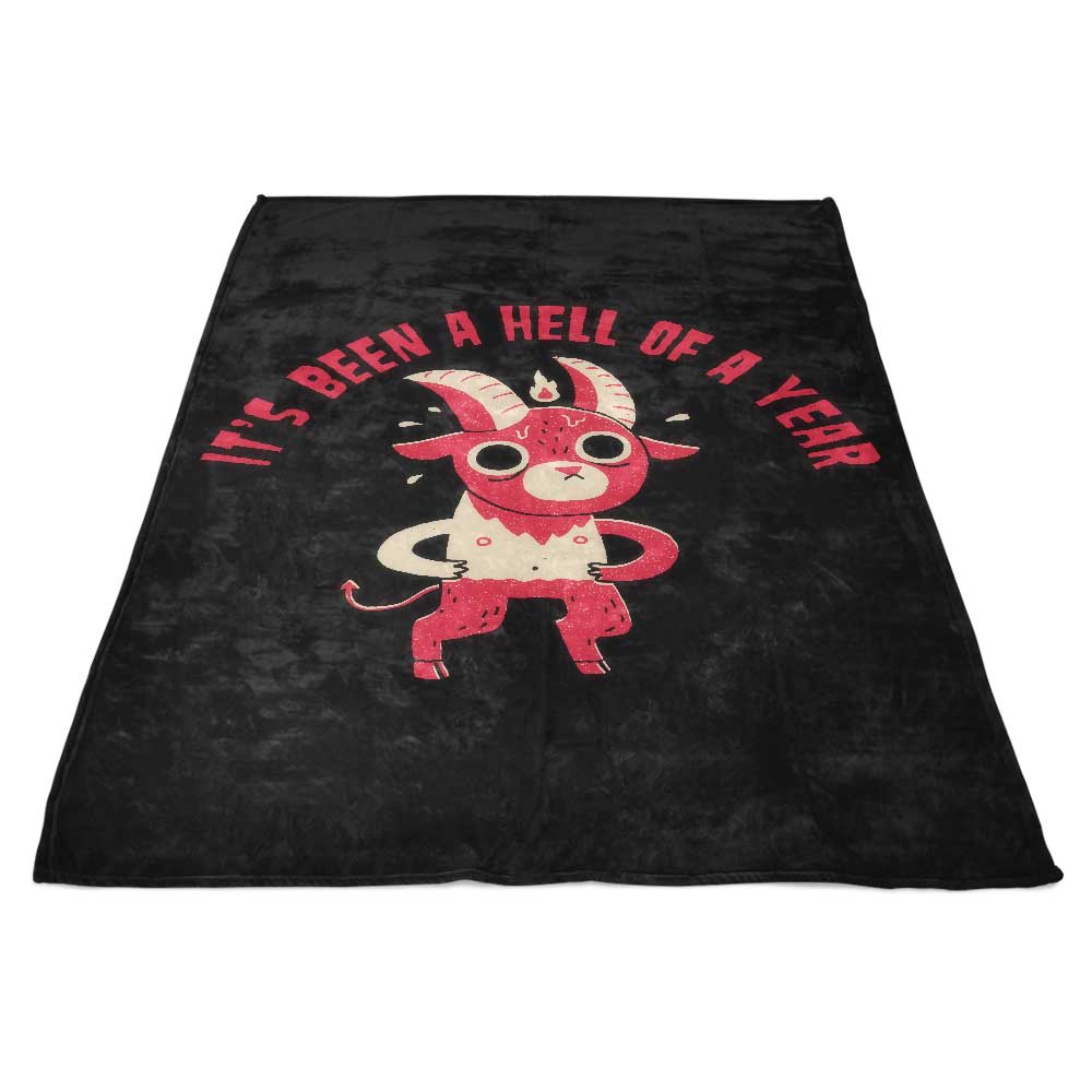 Exceptionally Tough Year - High - Quality Fleece Blanket