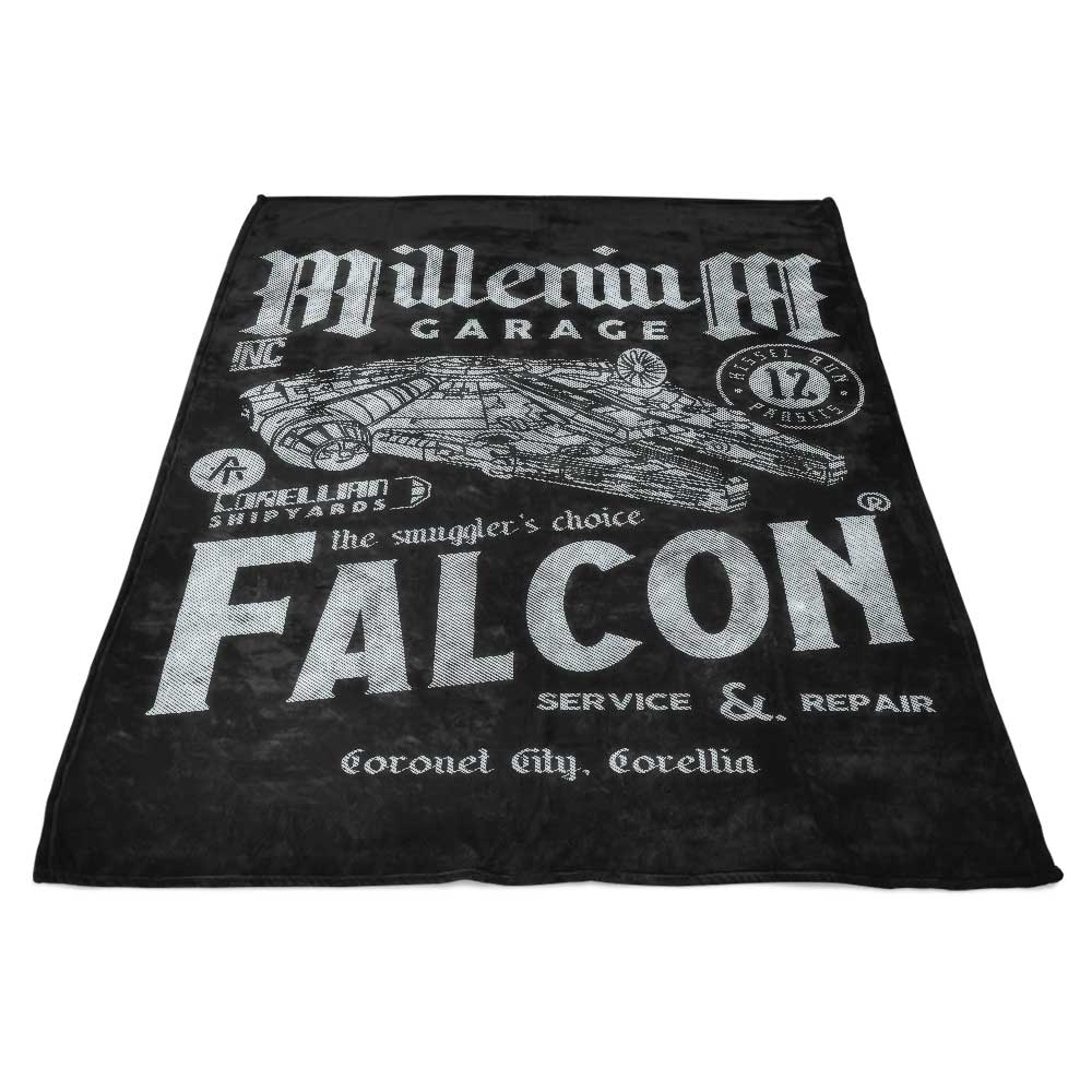 Arinesart's Millenium Garage Luxury Fleece Blanket